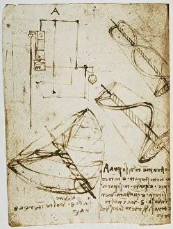 High Renaissance Art Style Drucke: Study on building a hydraulic machine