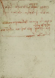 Gerahmter Druck : Studio über die Fallbewegung von Körpern; Codice Forster III, c.51r Gerahmter Druck : Studio über die Fallbewegung von Körpern; Codice Forster III, c.51r