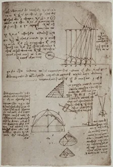 British Museum London Collection Drucke: Study on optics and perspective
