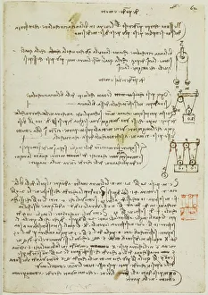 Leonardo da Vincis Studien zur Physik, Codex A (2172), Blatt 62r