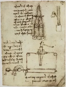 Renaissance Baroque Styles Europe Drucke: Study on the strength of lever systems for raising weights