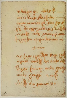 Physikalische Notizen und Reflexionen; Seite 57v aus dem Codex Forster II