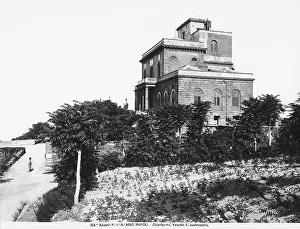 Neoclassical Building Design Drucke: The Vesuvian Observatory, Naples