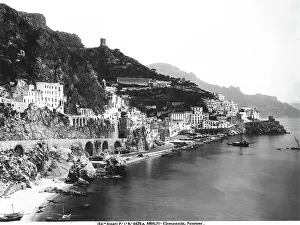 Classic European Landscapes Drucke: View of Amalfi