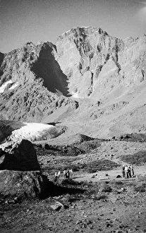 Andes Mountain Range Scenery Drucke: View of the Andes