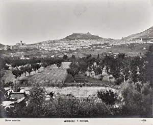 Christian Architecture Photos Drucke: View of Assisi