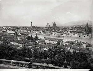 Florence Church Architecture Drucke: View of Florence