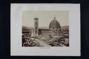 Christian Religious Structures Drucke: View of Florence Cathedral