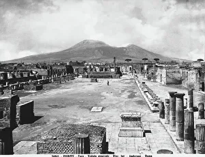Pompeii Forum Drucke: View of the Forum, in Pompeii