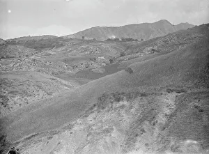 Early 20th Century Landscape Drucke: View of the hills of Eraclea