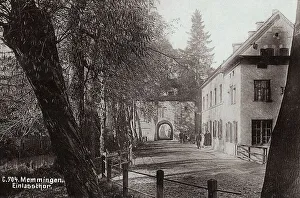 Memmingen Germany Drucke: View of Memmingen, Germany