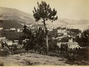 Mediterranean Landscape Photos Drucke: View of Menton