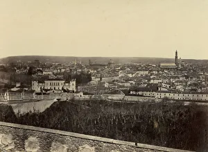 Italian Bell Tower Drucke: A View from Monte Berico