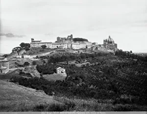 Italian Bell Tower Drucke: View of Montefiascone