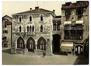 Civic Space Furniture Design Drucke: View of Split's County Hall