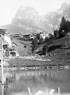 Mountainous Landscape Images Drucke: View of Tyrol