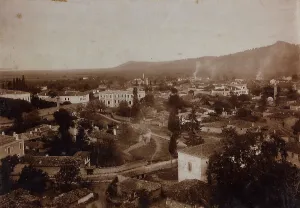 Albanian Architecture Drucke: View of Valona