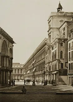 Venice Clock Tower Drucke: View of Venice with the Clock Tower on the right