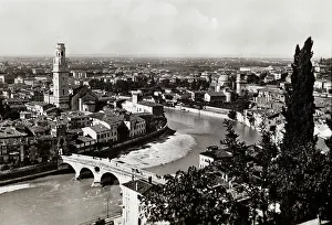 Verona City View Drucke: View of Verona