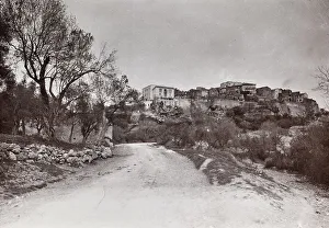 Italian Rural Landscape Drucke: View of Vicovaro