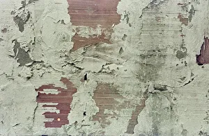 Italian Building Elements Drucke: Wall of a house