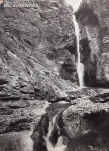 Alpine Landscape Images Drucke: Waterfall in Val Rosandra