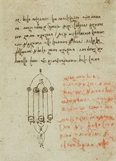 High Renaissance Drawing Techniques Drucke: Weights and balances, writings from the Codex Forster III
