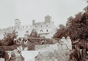 Traditional Moroccan Architecture Drucke: Workers in Marocco