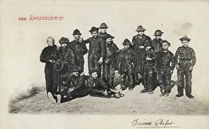 Chimney Sweep Drucke: Young chimney sweeps