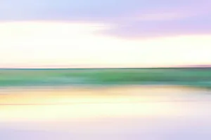 Peaceful Nature Escape Drucke: Abstract of the ocean