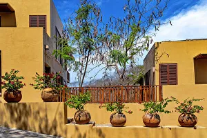 Adobe Architecture Drucke: Adobe Facade scene