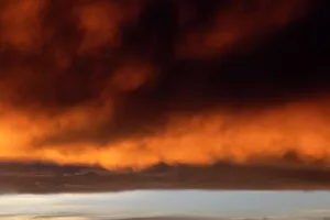 Dramatische Wolken