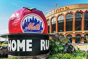 Baseball-Stadien Drucke: Neuer Stadt New Yorker Staat Queens Stadion Citifeld Baseball-Stadion Heimat der New Yorker Met