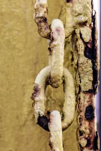 Verrostete Kette