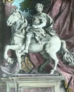 Karls des Großen Reiterstandbild in Rom