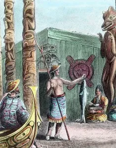 Carl Simon Illustration Drucke: Amerika
