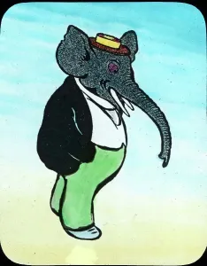 Vintage Elephant Pictures Drucke: Bild 12