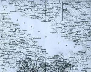 Historical Maps Of Germany Drucke: Bodensee