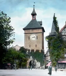 Lake Constance Old Town Drucke: Bodensee