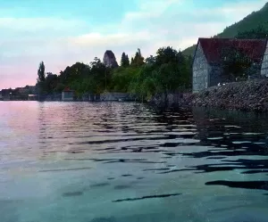 Lake Constance Village Drucke: Bodensee