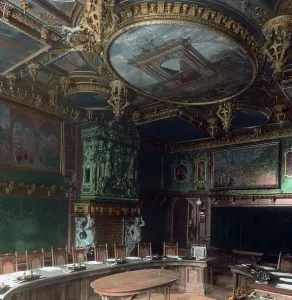 Das Rathaus in Danzig, Polen, ehemalige Ostgebiete Deutschlands, Westpreußen, Europa.