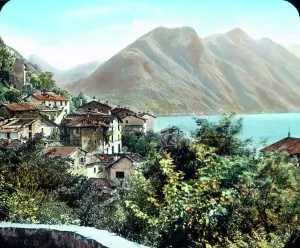 Northern Italy Historical Site Drucke: Der Comer See