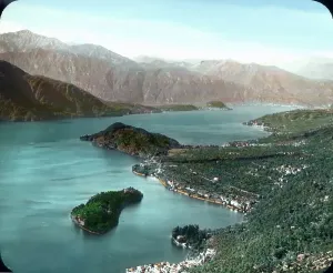 Lake Como View Drucke: Der Comer See