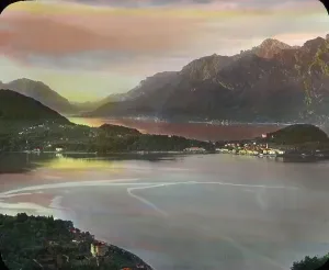 Lake Como View Drucke: Der Comer See