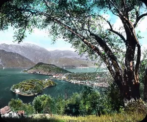 Lombardy Nature Scene Drucke: Der Comer See