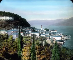 Lake Como View Drucke: Der Comer See