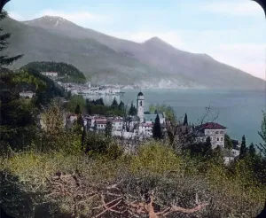 Lombardy Mountain Scenery Drucke: Der Comer See