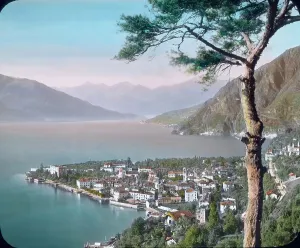 Northern Italy Mountains Drucke: Der Comer See