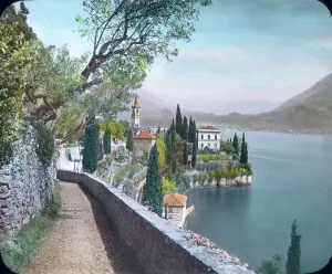 Varenna Italy Drucke: Der Comer See