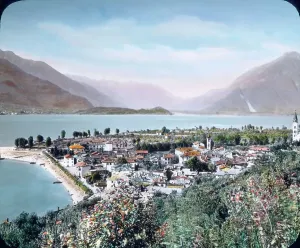Lake Como View Drucke: Der Comer See
